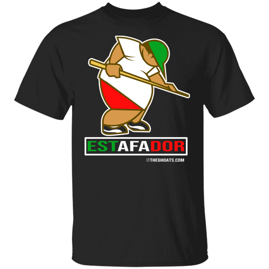 The GHOATS Custom Design. #30 Estafador. (Spanish translation for Male Hustler). Youth Basic 100% Cotton T-Shirt