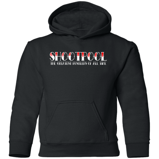 The GHOATS Custom Design #28. Shoot Pool. Youth Pullover Hoodie