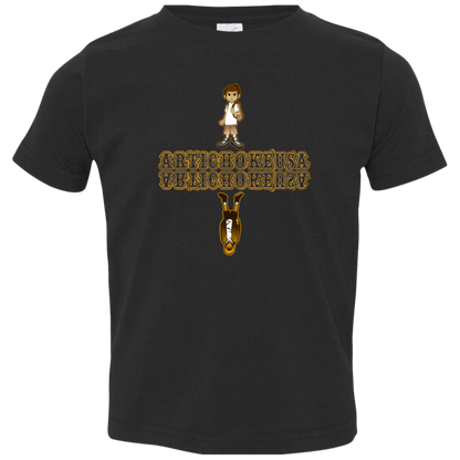 ArtichokeUSA Custom Design. Façade: (Noun) A false appearance that makes someone or something seem more pleasant or better than they really are. Toddler Jersey T-Shirt