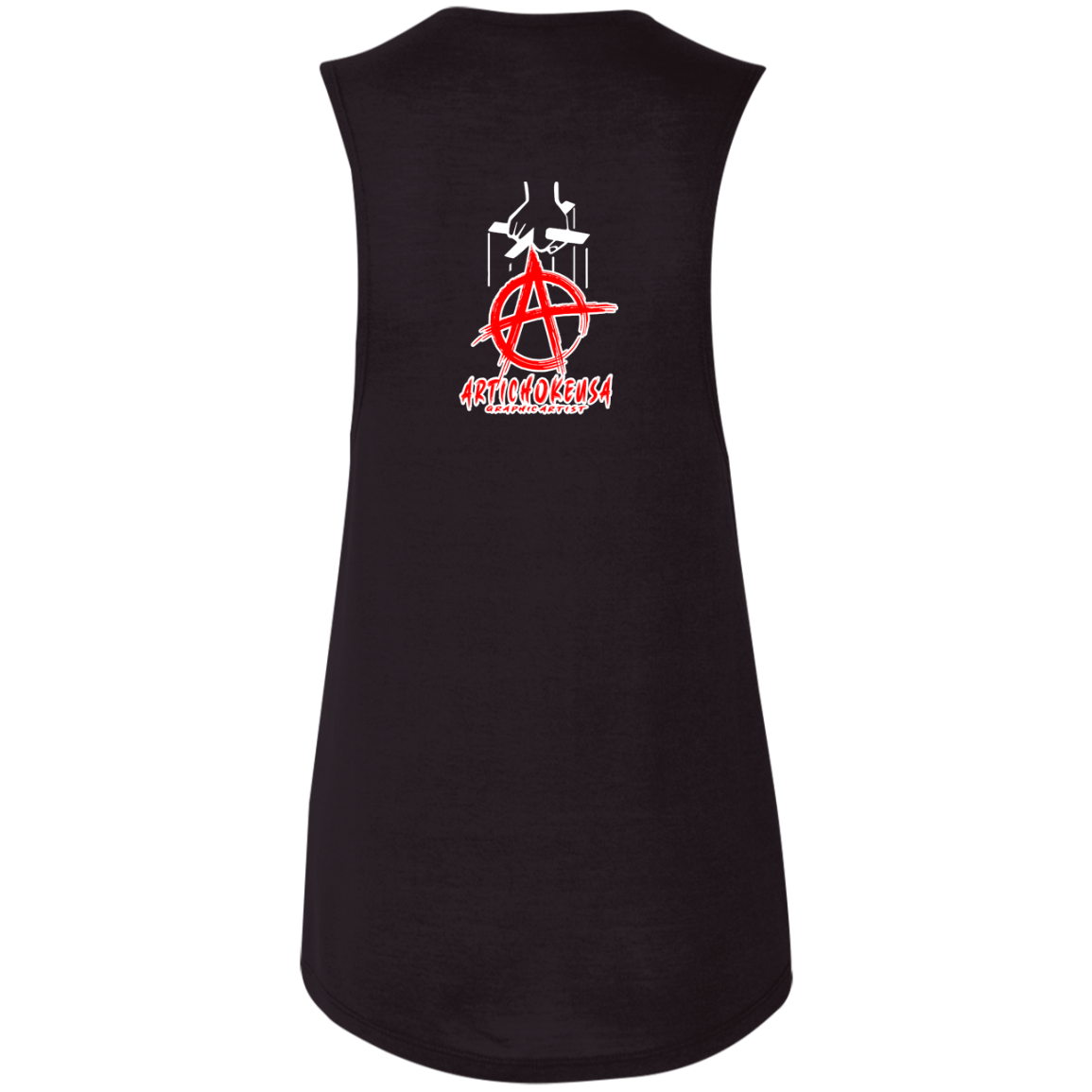 ArtichokeUSA Custom Design. Godfather Simms. NY Giants Superbowl XXI Champions. Fan Art. Ladies' Flowy Muscle Tank