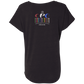 ZZZ#06 OPG Custom Design. DRIVER-SITEE & INCLUSION. Ladies' Triblend Dolman Sleeve