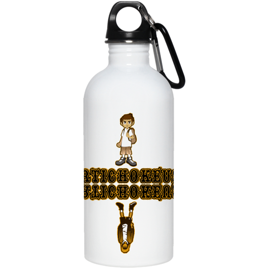 ArtichokeUSA Custom Design. Façade: (Noun) A false appearance that makes someone or something seem more pleasant or better than they really are. 20 oz. Stainless Steel Water Bottle