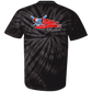OPG Custom Design #12. American Golfer. Female Edition. 100% Cotton Tie Dye T-Shirt