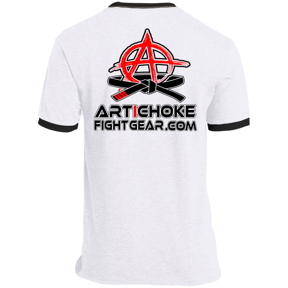 Artichoke Fight Gear Custom Design #14. ON SITE! Ringer Tee