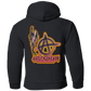ArtichokeUSA Character and Font design. Let's Create Your Own Team Design Today. Mary Boom Boom. Youth Pullover Hoodie