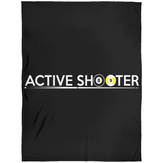 The GHOATS Custom Design #1. Active Shooter. Fleece Blanket 60x80