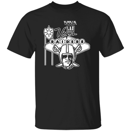 ArtichokeUSA Custom Design. Las Vegas Raiders. Las Vegas / Elvis Presley Parody Fan Art. Let's Create Your Own Team Design Today. 5.3 oz. T-Shirt