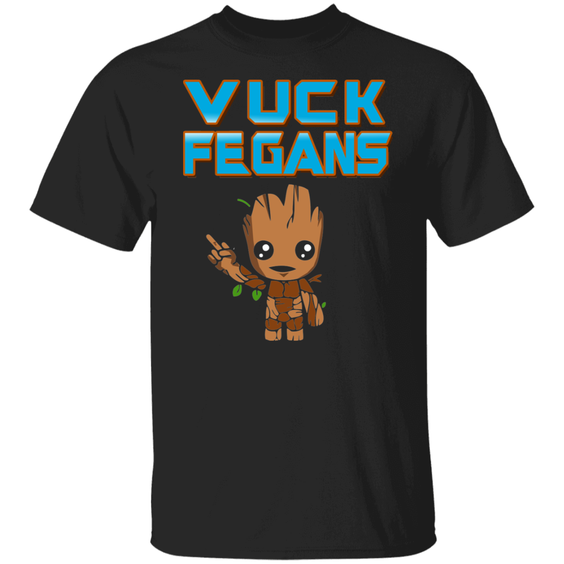 ArtichokeUSA Custom Design. Vuck Fegans. 85% Go Back Anyway. Groot Fan Art. 5.3 oz. T-Shirt