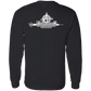 ArtichokeUSA Custom Design. Vaccinated AF (and fine). 100 % Cotton LS T-Shirt