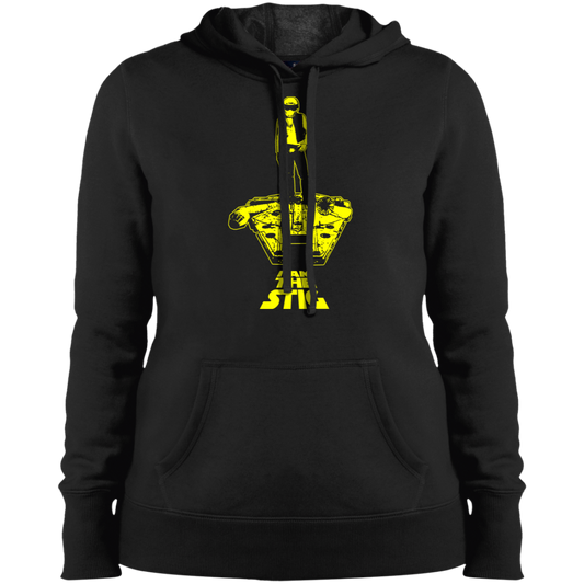 ArtichokeUSA Custom Design. I am the Stig. Han Solo / The Stig Fan Art. Ladies' Pullover Hooded Sweatshirt