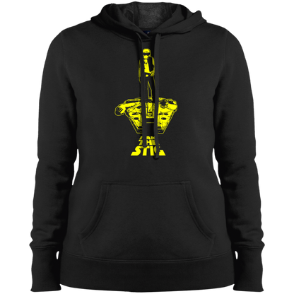 ArtichokeUSA Custom Design. I am the Stig. Han Solo / The Stig Fan Art. Ladies' Pullover Hooded Sweatshirt