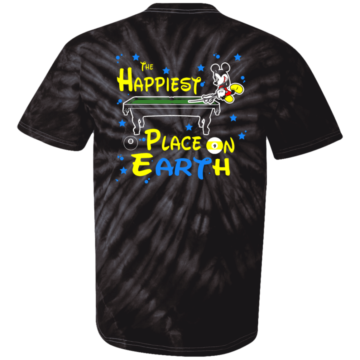 The GHOATS custom design #14. The Happiest Place On Earth. Fan Art. Youth Tie Dye T-Shirt