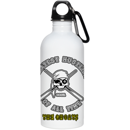 The GHOATS Custom Design. #4 Motorcycle Club Style. Ver 1/2. 20 oz. Stainless Steel Water Bottle