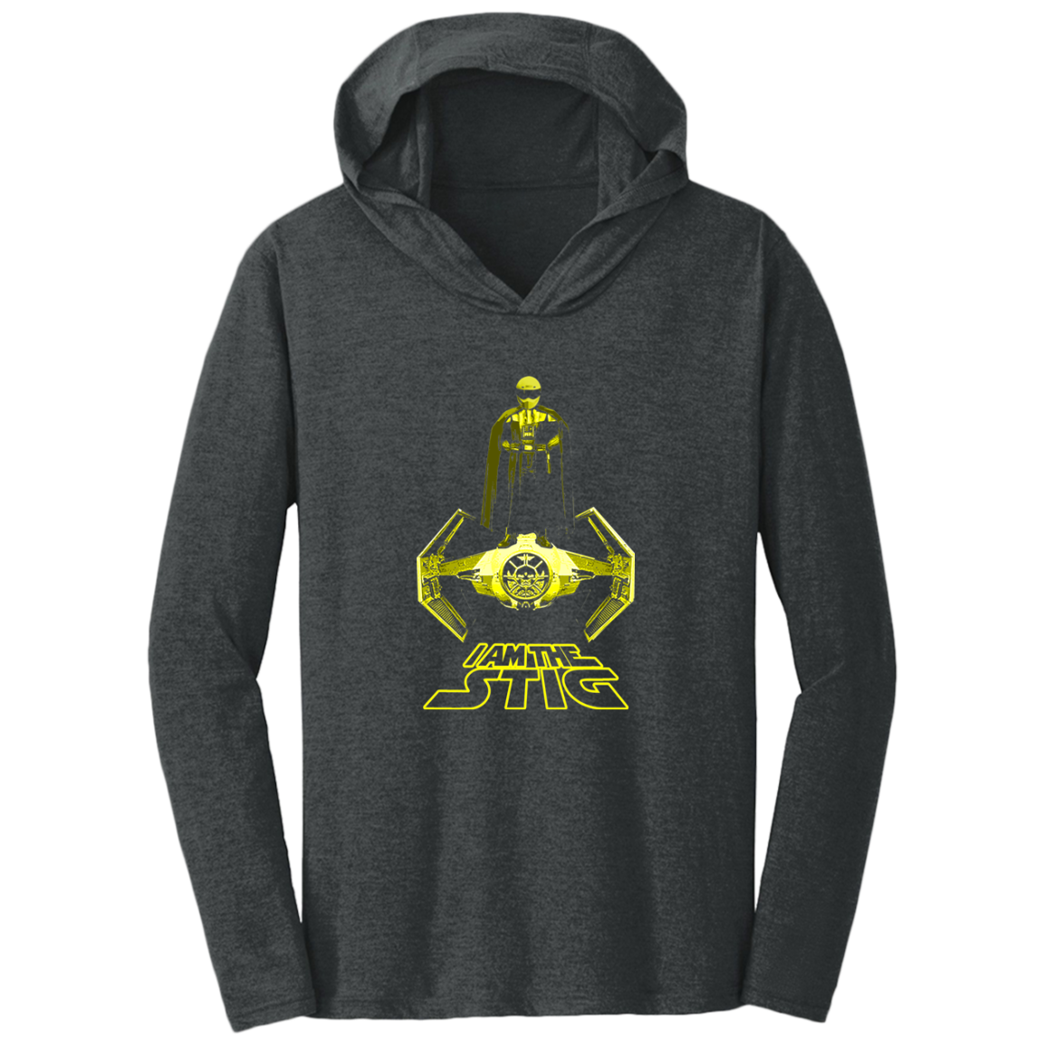 ArtichokeUSA Custom Design. I am the Stig. Vader/ The Stig Fan Art. Triblend T-Shirt Hoodie