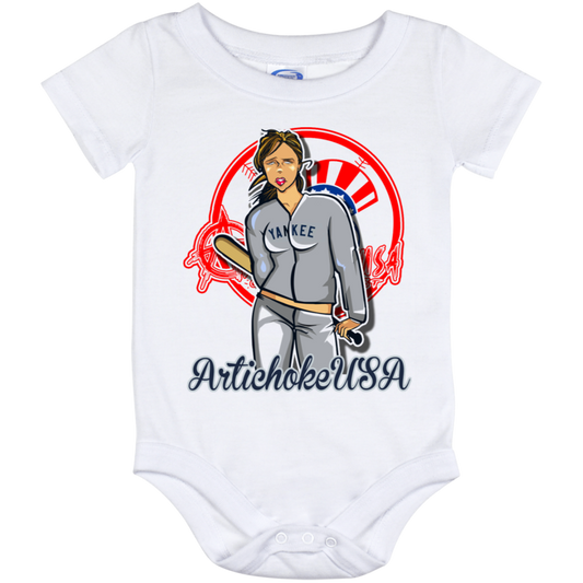 ArtichokeUSA Character and Font Design. Let’s Create Your Own Design Today. Brooklyn. Baby Onesie 12 Month