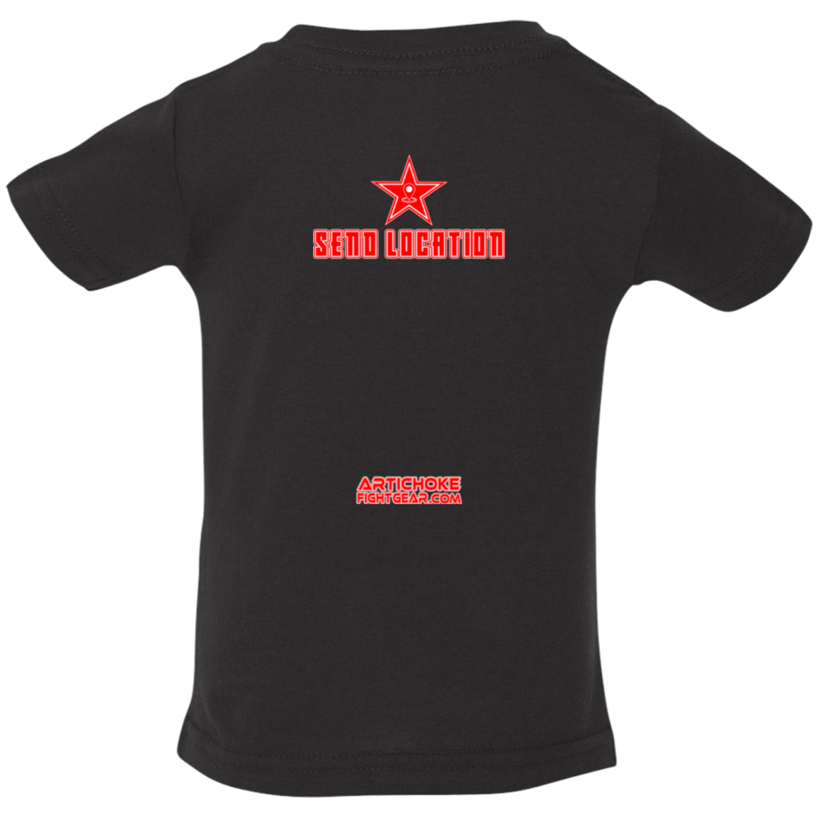 Artichoke Fight Gear Custom Design #17. SEND LOCATION. Infant Jersey T-Shirt