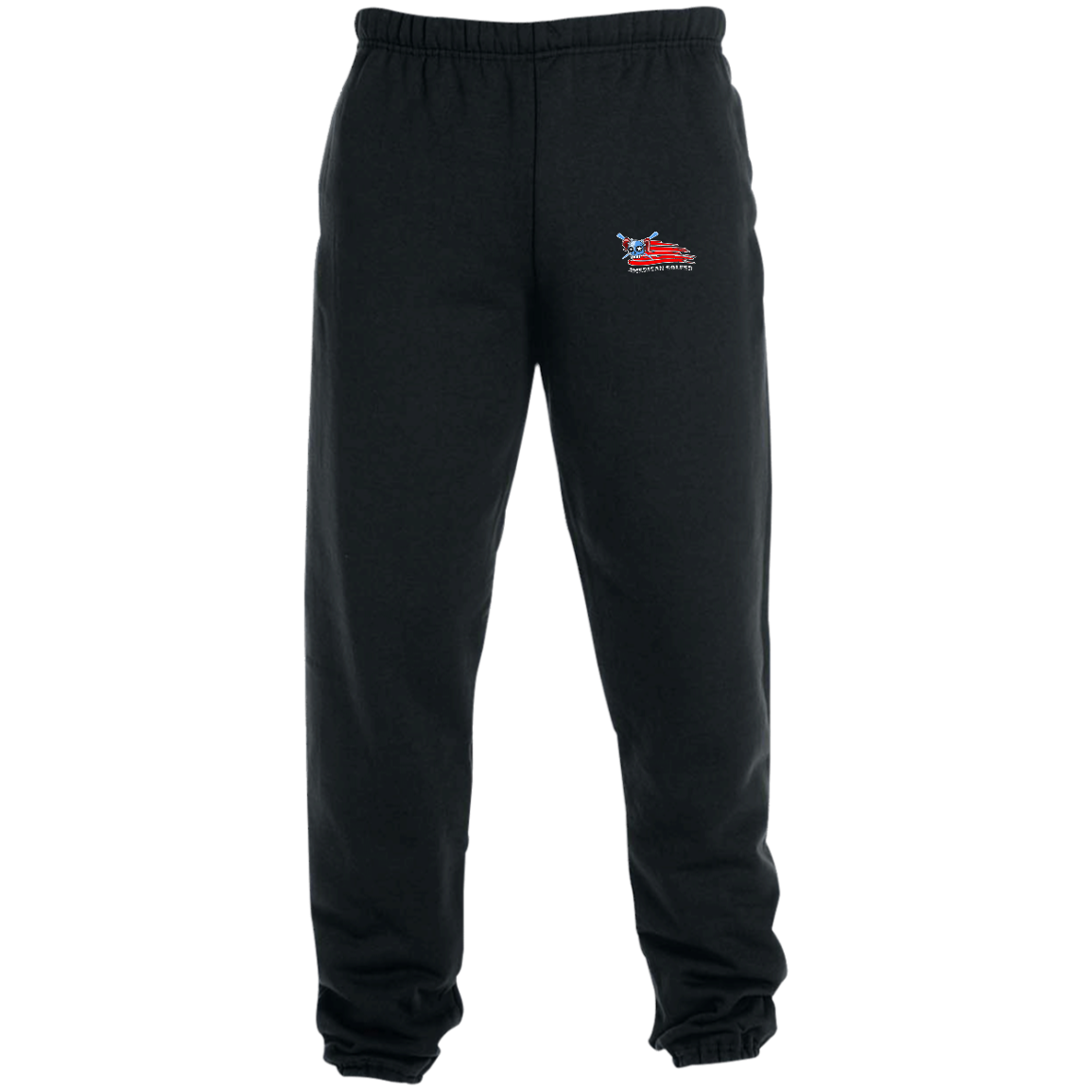 OPG Custom Design #12. American Golfer. Female Edition. Sweatpants with Pockets