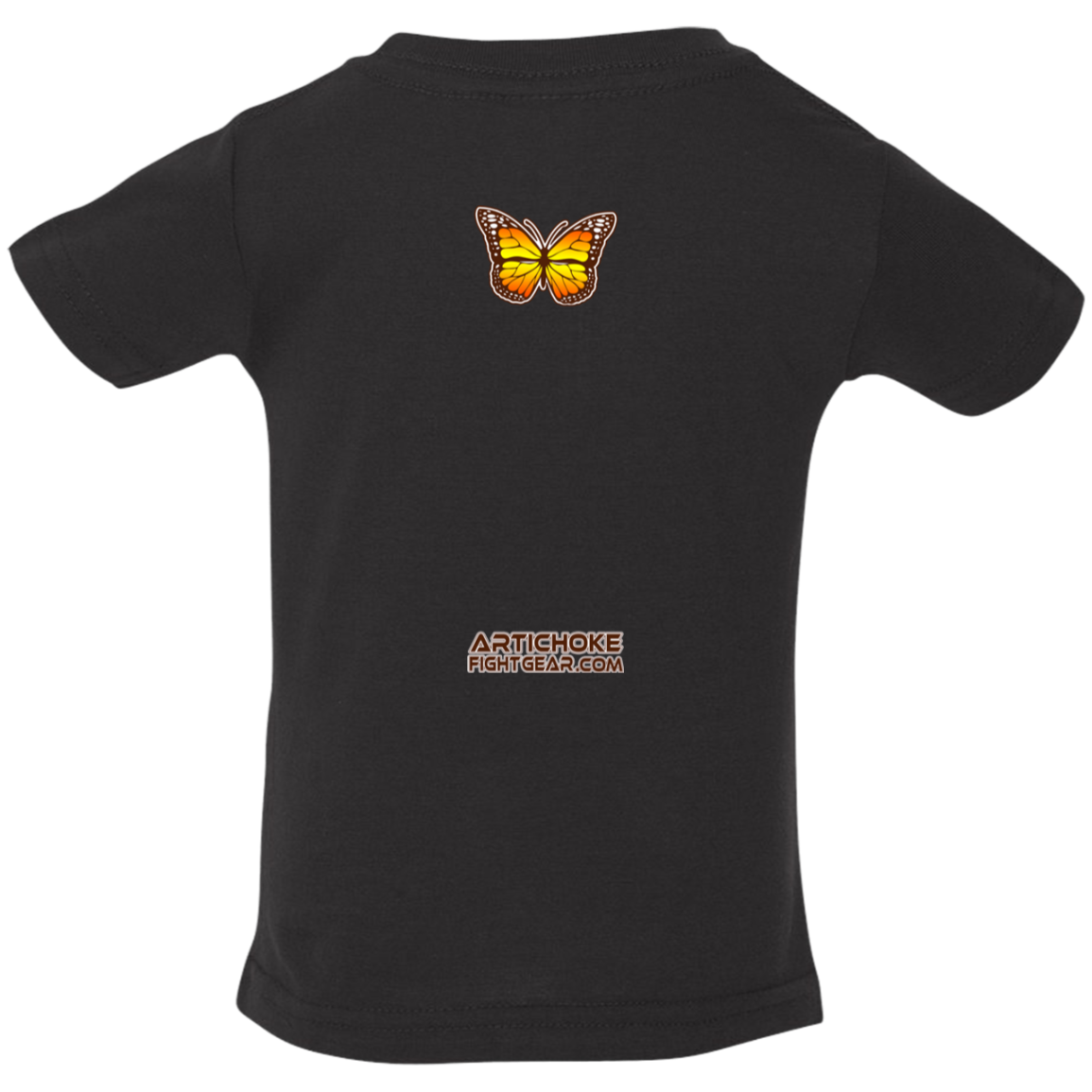 Artichoke Fight Gear Custom Design #6. Lepidopterology (Study of butterflies). Butterfly Guard. Infant Jersey T-Shirt