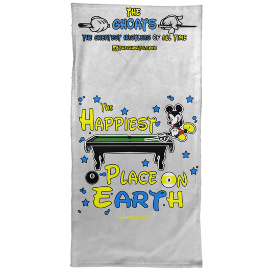 The GHOATS custom design #14. The Happiest Place On Earth. Fan Art. Towel - 15x30