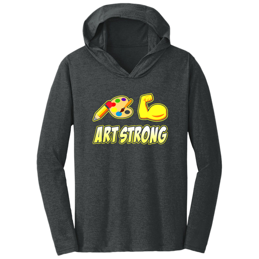 ArtichokeUSA Custom Design. Art Strong. Triblend T-Shirt Hoodie