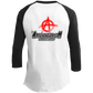 ArtichokeUSA Custom Design. RUN ART. RUN DMC Parody. Youth 3/4 Raglan Sleeve Shirt