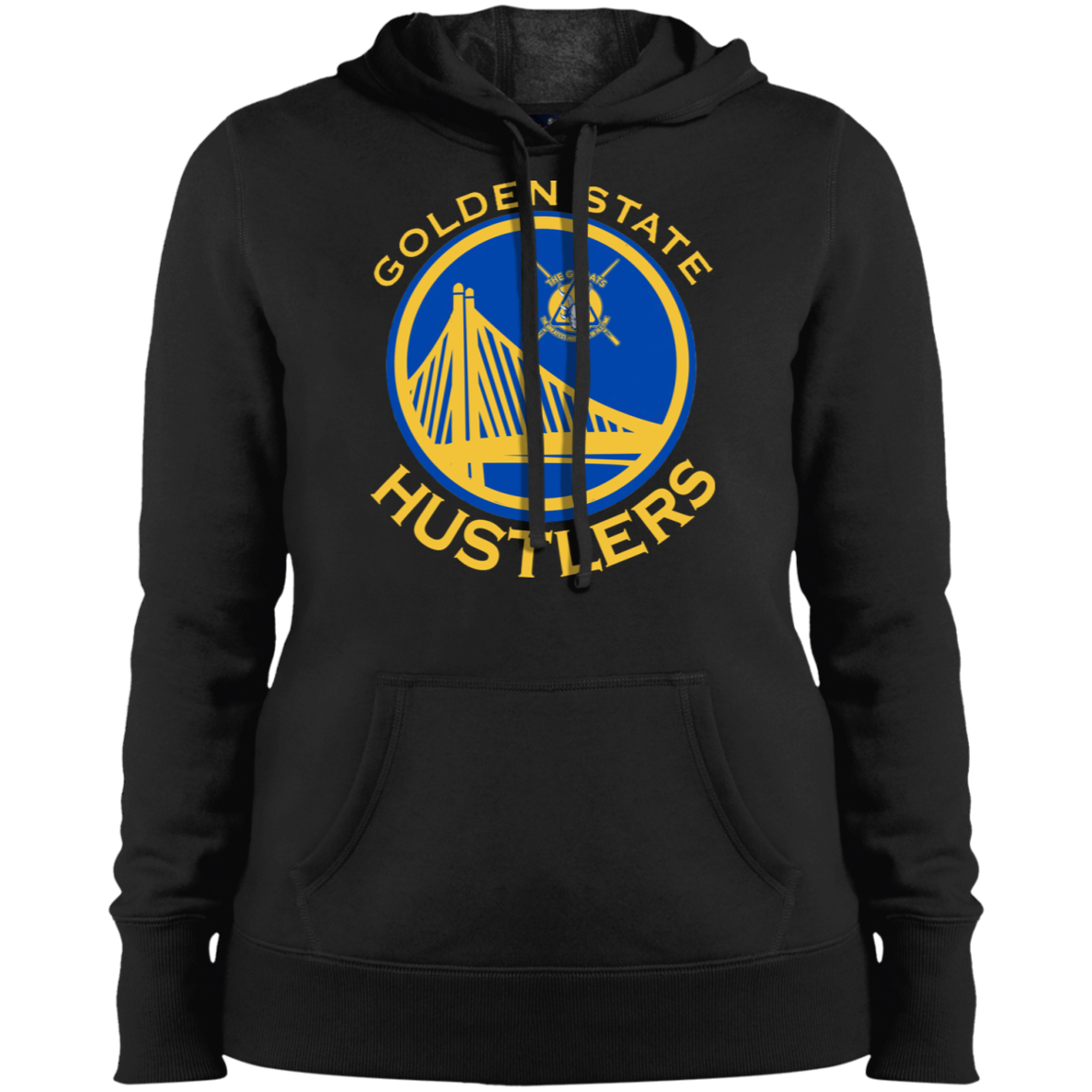 The GHOATS Custom Design. #12 GOLDEN STATE HUSTLERS.	Ladies' Pullover Hoodie