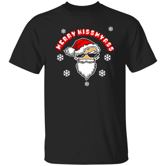 ArtichokeUSA Custom Design. Merry Kiss My Ass. 5.3 oz. T-Shirt