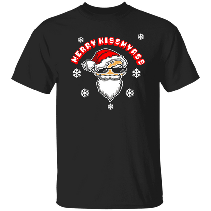 ArtichokeUSA Custom Design. Merry Kiss My Ass. 5.3 oz. T-Shirt