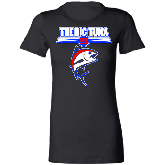 ArtichokeUSA Custom Design. The Big Tuna. Bill Parcell Tribute. NY Giants Fan Art. Ladies' Favorite T-Shirt