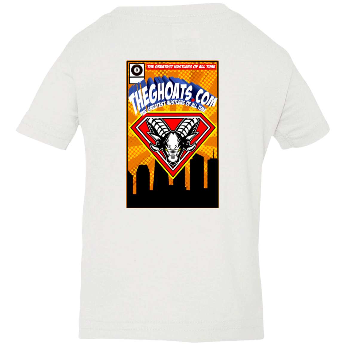 The GHOATS Custom Design. #38 Super 3. APA League. Infant Jersey T-Shirt