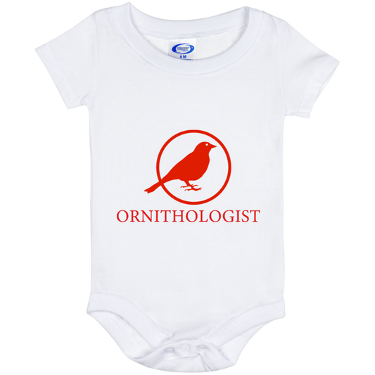 OPG Custom Design #24. Ornithologist. A person who studies or is an expert on birds. Baby Onesie 6 Month