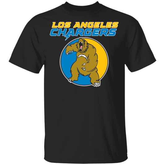 ArtichokeUSA Custom Design. Los Angeles Chargers Fan Art. Youth 5.3 oz 100% Cotton T-Shirt