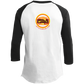 ArtichokeUSA Custom Design. Best Friends Forever. Bacon Cheese Burger. Men's 3/4 Raglan Sleeve Shirt