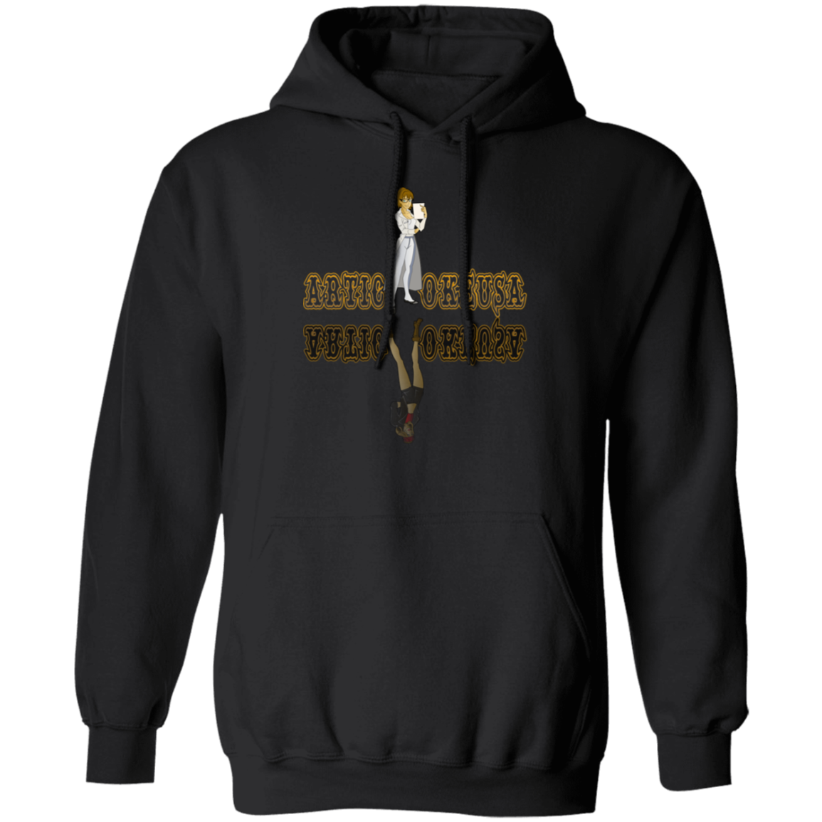 ArtichokeUSA Custom Design. Façade: (Noun) A false appearance that makes someone or something seem more pleasant or better than they really are.  Basic Pullover Hoodie