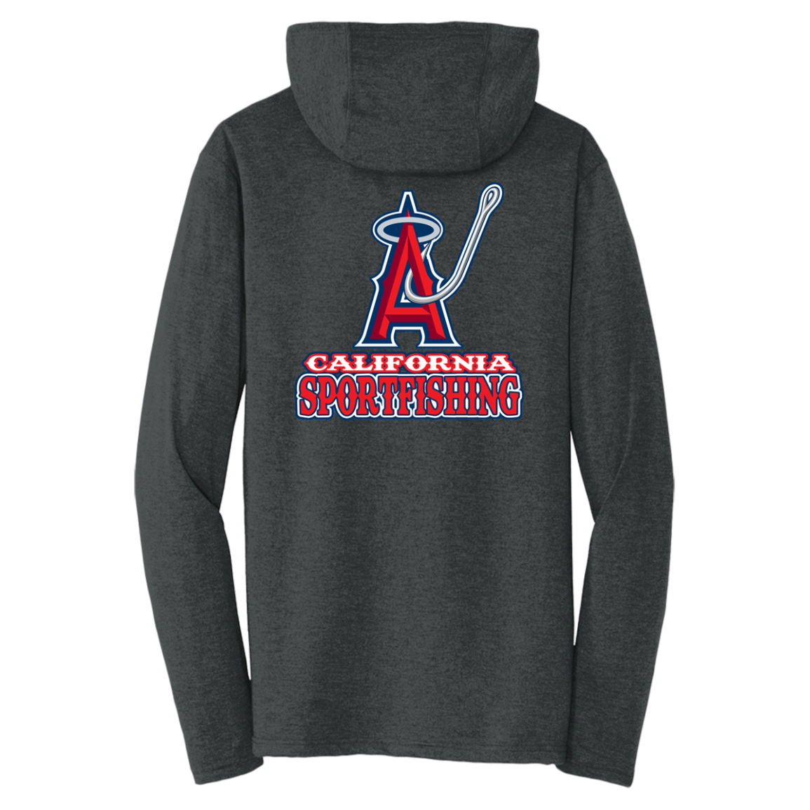 ArtichokeUSA Custom Design. Anglers. Southern California Sports Fishing. Los Angeles Angels Parody. Triblend T-Shirt Hoodie