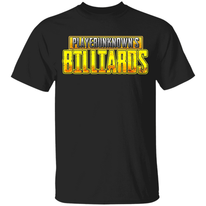 The GHOATS Custom Design. #27 PlayerUnknown's Billiards. PUBG Parody. Youth Basic 100% Cotton T-Shirt