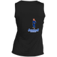 ArtichokeUSA Character and Font design. Let's Create Your Own Team Design Today. Amber. Ladies' Sleeveless V-Neck