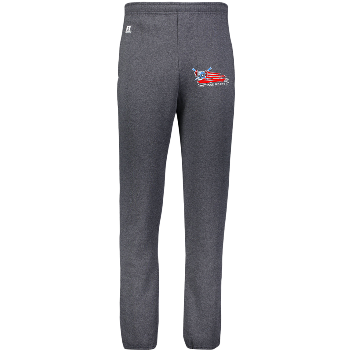 OPG Custom Design #12. American Golfer. Female Edition. Dri-Power Closed Bottom Pocket Sweatpants