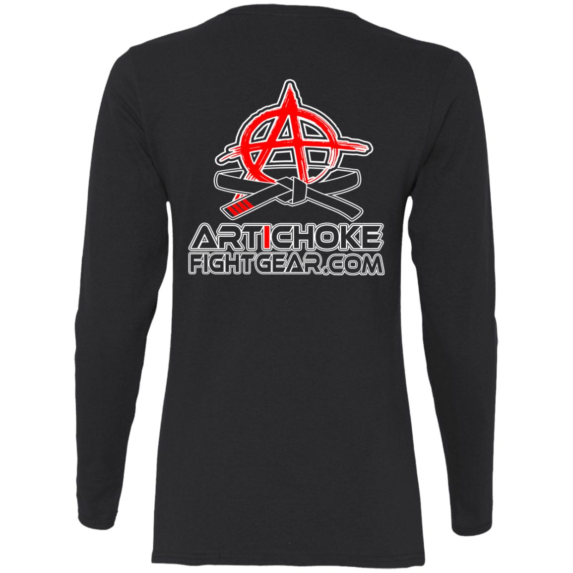 Artichoke Fight Gear Custom Design #16. They See Me Rolling. Ladies' 100% Pre-Shrunk Cotton Long Sleeve
