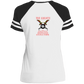 The GHOATS Custom Design #36. Stay Ready Won't Have to Get Ready. Tattoo Style. Ver. 1/2. Ladies' Game V-Neck T-Shirt