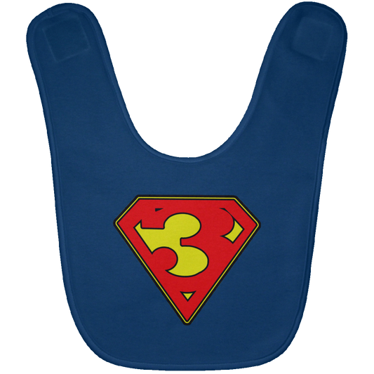 The GHOATS Custom Design. #38 Super 3. APA League. Baby Bib