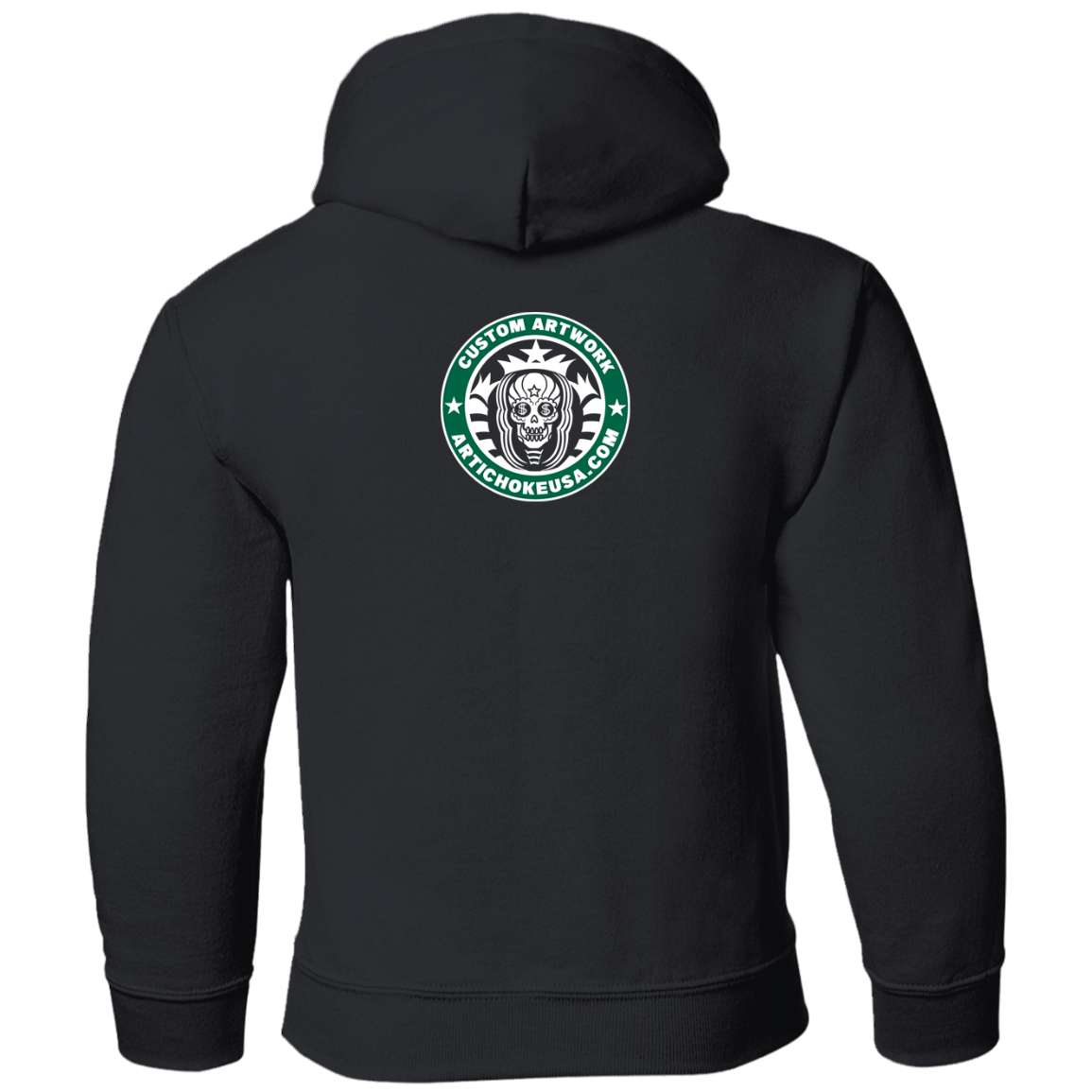 ArtichokeUSA Custom Design. Money Can't Buy Happiness But It Can Buy You Coffee. Youth Pullover Hoodie