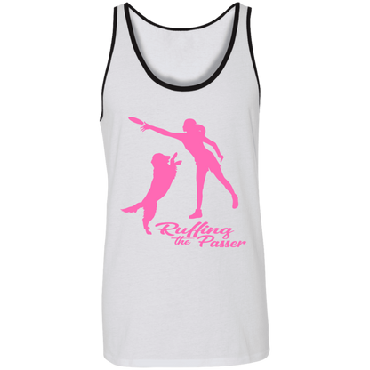 ArtichokeUSA Custom Design. Ruffing the Passer. Labrador Edition. Female Version. Unisex Tank