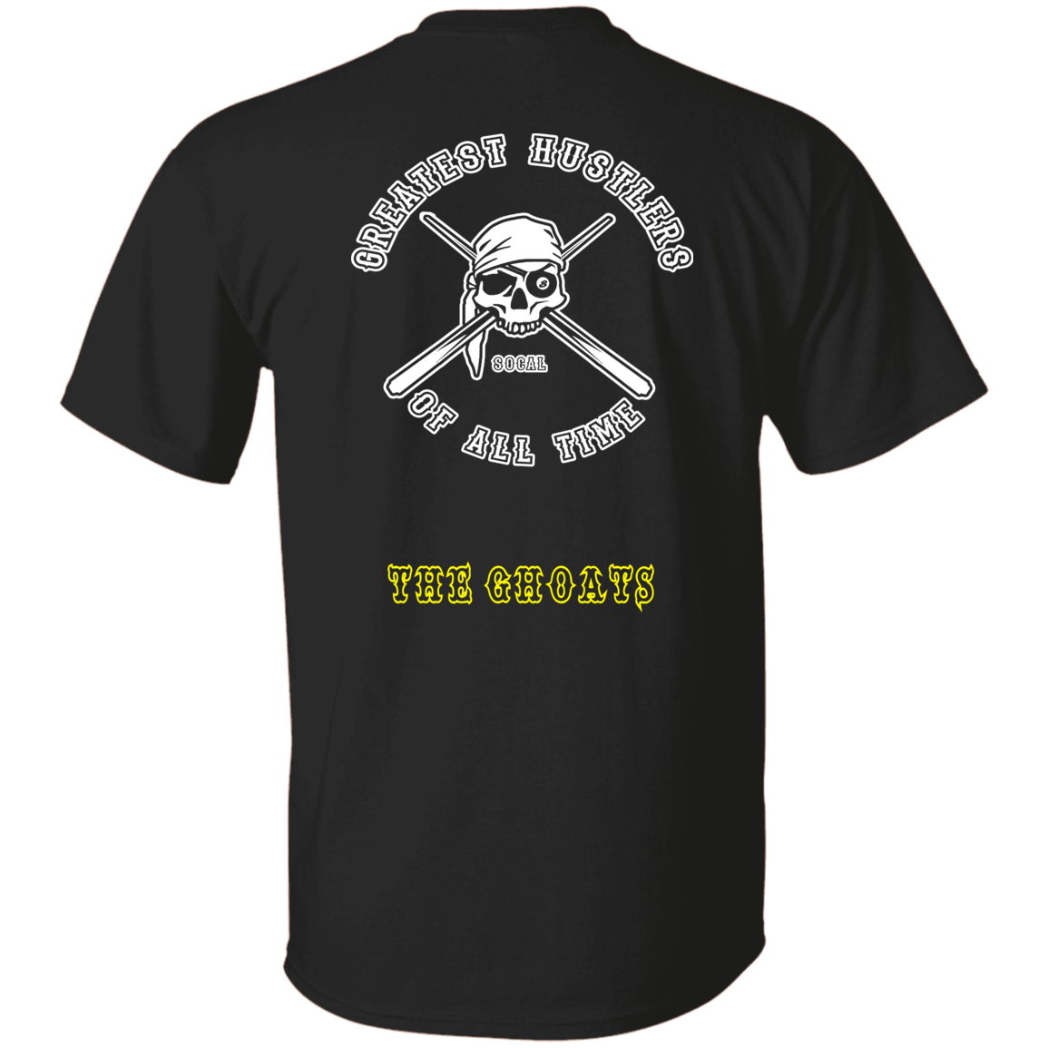 The GHOATS Custom Design. #4 Motorcycle Club Style. Ver 1/2. Youth Basic 100% Cotton T-Shirt