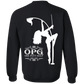 OPG Custom Design #10. Flag Pole. Crewneck Pullover Sweatshirt