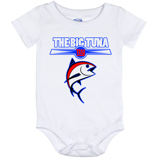 ArtichokeUSA Custom Design. The Big Tuna. Bill Parcell Tribute. NY Giants Fan Art. Baby Onesie 12 Month