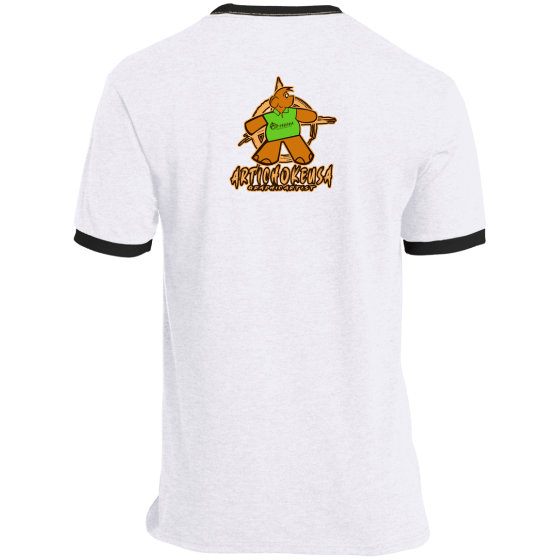 ArtichokeUSA Character and Font Design. Let’s Create Your Own Design Today. Winnie. Ringer Tee