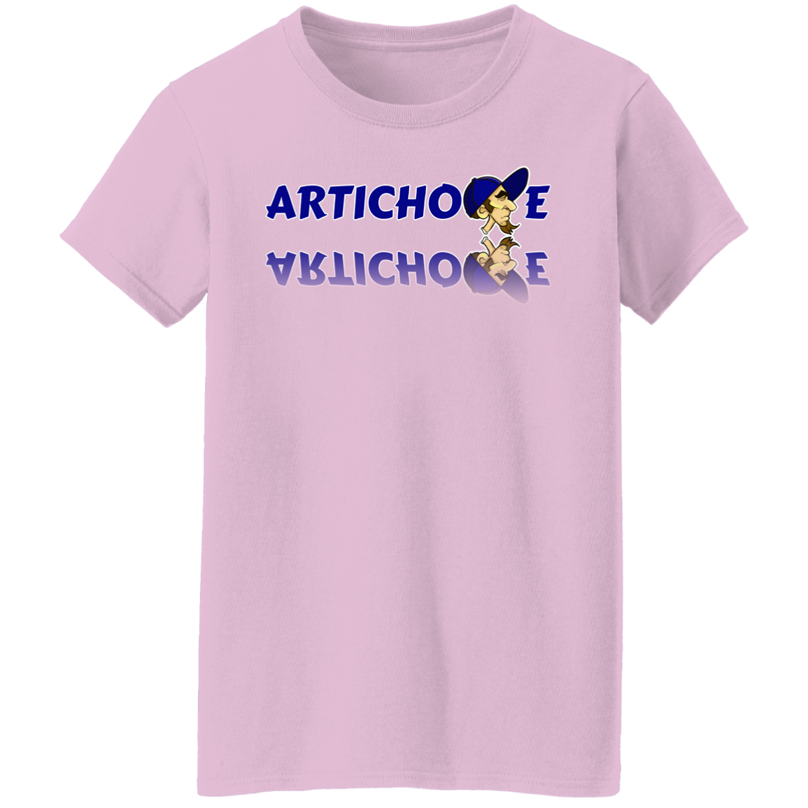 ZZ#20 ArtichokeUSA Characters and Fonts. "Clem" Let’s Create Your Own Design Today. Ladies' 5.3 oz. T-Shirt