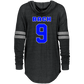 OPG Custom Design #17. Back 9. Ladies Hooded Low Key Pullover