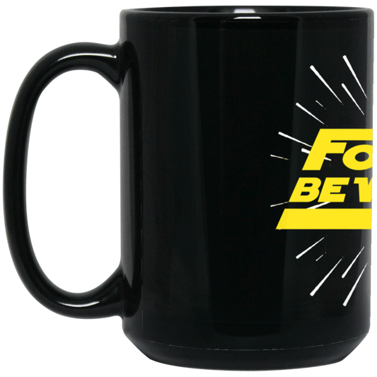 Brenda's 15 oz. Black Mug